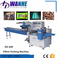 Full Automatic Feeding Chocolate Candy and Food Pillow Packing Machine